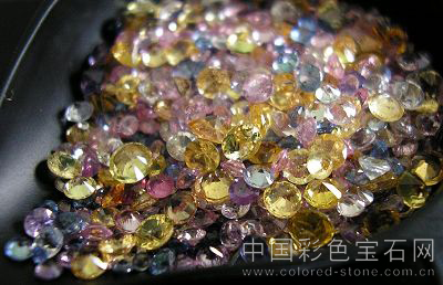 彩色蓝宝石,粉色蓝宝石,Parpardscha,中国彩色宝石网