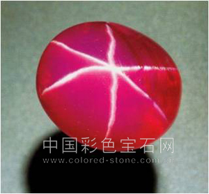 红宝石,Ruby,天然,中国彩色宝石网,星光红宝石